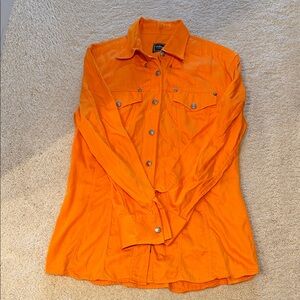 Versace Jeans Couture Orange Shirt